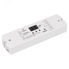 Декодер SMART-K16-DMX (12-24V, 4x5A) (ARL, IP20 Пластик, 5 лет) Arlight 023824