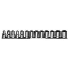 Набор головок торцевых 12-гранных MAXI-DRIVE 1/2''DR на держателе, 10-24 мм, 13 предметов Jonnesway S05H4113S