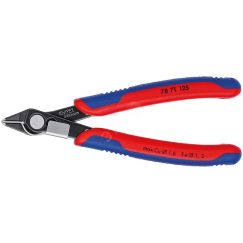 Бокорезы ElecTronic Super KNips вороненые 125 мм Knipex KN-7871125