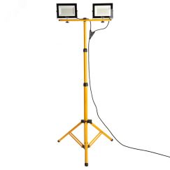 Прожекторы светодиодные ДО-2х30 на штативе 6400К 5400Лм IP65 FERON LL-502