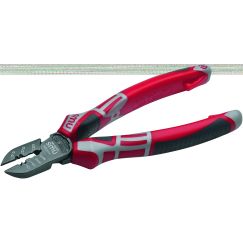 Бокорезы электрика (3 В 1) 190 мм, покрытие TitanFinish, рукоятки SoftGripp 3K NWS 135-69-190