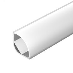 Профиль с экраном ARH-KANT-H30-2000 ANOD+OPAL (Алюминий) Arlight 036771