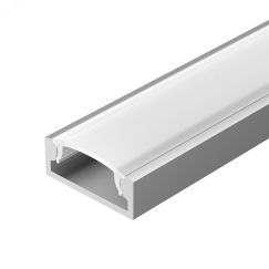 Профиль с экраном ALU-WIDE-H8-2000 ANOD+FROST (ARL, Алюминий) Arlight 014852