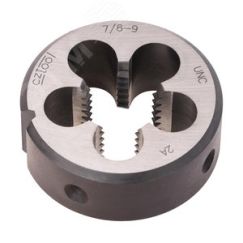 Плашка 7/8'' -14-UNF DINEN22568 115CrV3 2A 60 градусов 55x16мм (CzTool) Bucovice 216780