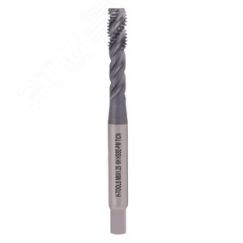 Метчик М 8,0х1,25 (Машинный, спиральный) DIN371 HSSE 6h C/2-3P R15 90мм a=1/4'' H-Tools 528M01-C4-0080