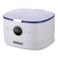 Ультразвуковая мойка KT-6054, объем 600 мл, мощность 50 Вт, цвет белый KITFORT КТ-6054