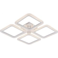 Светильник потолочный светодиодный Nikki 6112-106 104 Вт LED 2800К - 6200К модерн с пультом Rivoli (Б0060852) Rivoli Б0060852