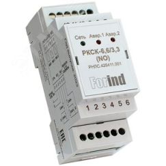 Реле контроля сухого контакта РКСК-6,6/3,3 (NO) РНЛС.426411.001 Форинд РКСК-6,6-3,3 (NO) РНЛС.426411.001