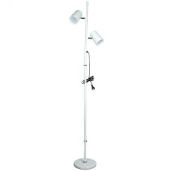 Торшер ULM-T600 2х6W/4500K/DIM WHITE напольный светодиодный 2х6W Сенсорный выключатель Диммер Белый ТМ Uniel UL-00010175