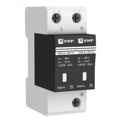 Ограничитель перенапряжений ОПВ-B 2P EKF opv-b2