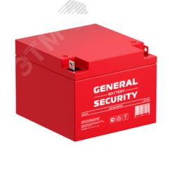 Аккумулятор GS 12В 26Ач General Security GS26-12 GENERAL SECURITY
