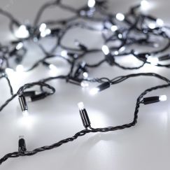 Гирлянда светодиодная декоративная ARD-STRING-CLASSIC-1000-BLACK-100LED-PULSE White (230V, 7W) (ARDCL, IP65) Arlight 031651