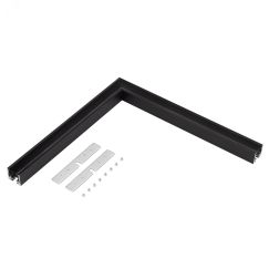 Угол SL-LINE-2522 BLACK (металл) Arlight 044940