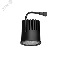 Светильник светодиодный ДВО-8Вт IP20 800Лм 4000К FLEX 50 черный 25 град. Вартон V1-R0-00435-10L20-2000840