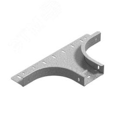 Ответвитель горизонтальный к лотку ПЛК 150х85, толщ. 1,5 мм, Сендзимир цинк OSTEC 080108