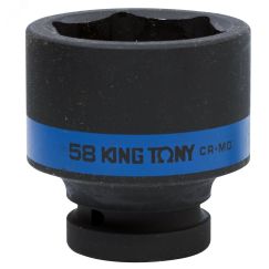 Головка торцевая ударная шестигранная 1', 58 мм King Tony 853558M