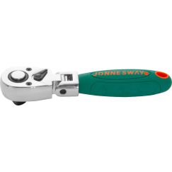 Рукоятка трещоточная укороченная с шарниром 1/2''DR, 36 зубцов, 190 мм Jonnesway R4204
