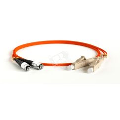 Патч-корд волоконно-оптический (шнур) мм 62.5/125 FC-LC duplex LSZH (50м) Hyperline 247583