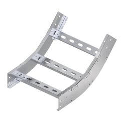 Угол вертикальный внутренний 45 градусов, 50х600 R600 в комплекте с крепежными элементами и соединительными пластинами, необходимыми для монтажа