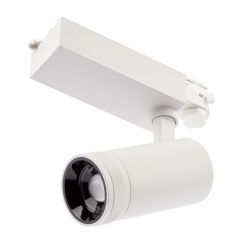 Трековый светильник трёхфазный STR-30-99-40K-W20 регулируемый луч 4000K белый ЭРА Б0049784