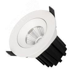 Светильник MS-ATOLL-BUILT-TURN-R94-10W Warm3000 (WH, 36 deg, 230V) (Arlight, IP54 Металл, 5 лет) Arlight 044598