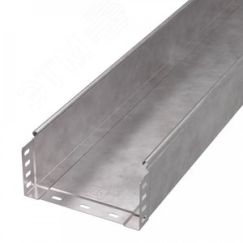 Лоток неперфорированный Стандарт INOX (AISI 409) 200х100х3000 (0,8 мм) (6 м/уп) Промрукав PR16.2394