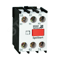 Блок контактный OptiStart K-FX-48421 фронтальный 2НО+1НЗ для F-09..(A)F-150 и FR КЭАЗ 335302
