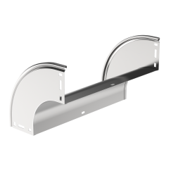 ESCA Поворот плавный 90град тип В20 50х600мм IEK