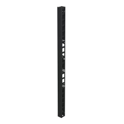 Организатор вертикальный с крышкой 28U, 60мм, для IT-CQE RAL9005