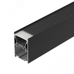 Профиль LINE-5075-HONEYCOMB-2000 BLACK (Arlight, Алюминий) Arlight 044874
