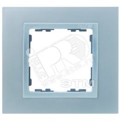 Рамка на 1 пост S82N алюминий Simon 82917-33
