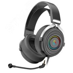 Гарнитура мониторная Bloody G535P, кабель 2м, черный/серебро A4Tech G535P 4PIN+USB/BLACK+SILVER