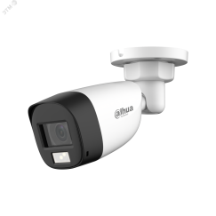 Видеокамера аналоговая 2Мп цилиндрическая уличная ИК-20м LED-20м IP67 (2.8мм) Dahua DH-HAC-HFW1200CLP-IL-A-0280B-S6