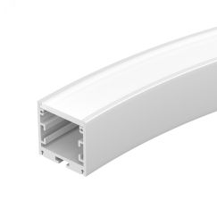 Профиль SL-ARC-3535-D800-A90 WHITE (630мм, дуга 1 из 4) (ARL, Алюминий) Arlight 026668