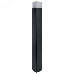 Светильник ДТУ-15w столб Е27 без лампы IP44 черный FERON DH0208