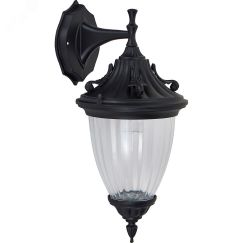 Светильник НБУ-60w вниз Е27 IP44 черный FERON PL581