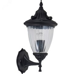Светильник НБУ-60w вверх Е27 IP44 черный FERON PL582