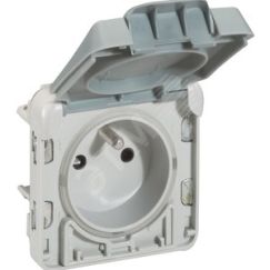 Plexo Розетка 2К+З SCHUKO крышка LEGRAND 069555