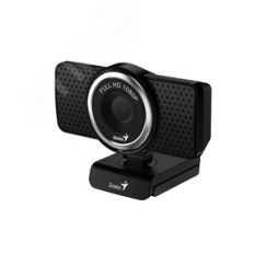 Веб-камера ECam 8000 1920x1080, микрофон, 360град, USB 2.0, черный Genius 32200001406