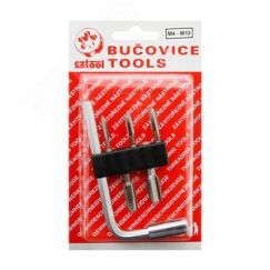 Набор метчиков для шуруповерта M4 -M10 HSS (BIT-2) 6 предметов (CzTool) Bucovice 948210