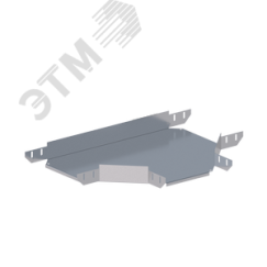 Лоток монтажный угловой тройниковый горизонтальный ЛУТГ.300.150.753.1,5.1 СОЭМИ Н0121370745
