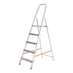 Стремянка алюминиевая 5 ступенек REXANT 12-5042