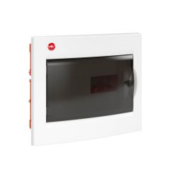 Щиток встраив.с двер.12мод.,IP41,бел., с клем.блок.1х87512 и замком