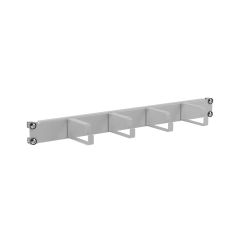 Организатор кабельный 4 кольца, 19&quot; 1U, RAL7035