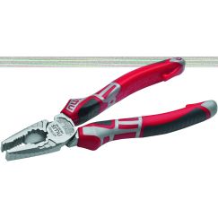 Пассатижи 180 мм CombiMax, покрытие Crom, рукоятки SoftGripp 3K NWS 109-49-180