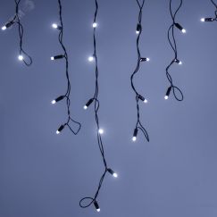 Светодиодная гирлянда ARD-EDGE-CLASSIC-2400x600-BLACK-88LED-MILK-STD White (230V, 6W) (Ardecoled, IP65) Arlight 034104