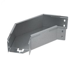 Угол горизонтальный 90 гр. 80х150 мм ПЛЮС INOX304 КМ-профиль PL5555