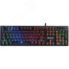 Клавиатура Bloody B500N, USB, for gamer LED, серый A4Tech B500N