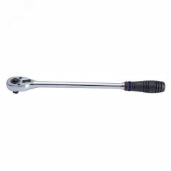 Трещотка 1/2', 375 мм, 32 зубца, флажковая с кнопкой King Tony 4762-15G