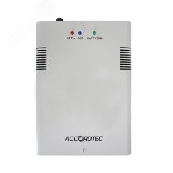 Источник питания резервный в корпусе под АКБ 7 Ач AccordTec ББП-30 ТР исп.1